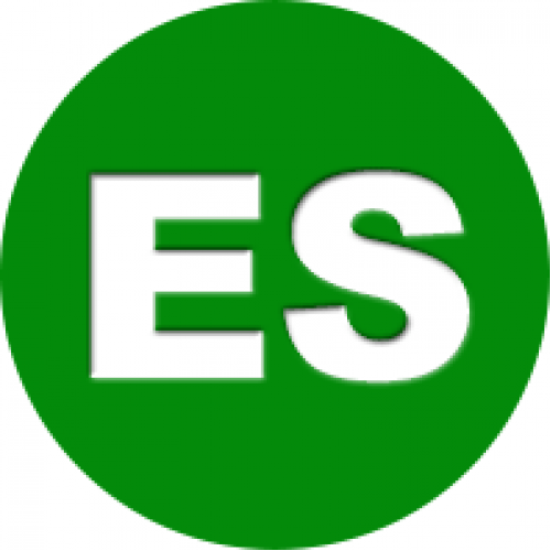 Solar Label – ES – White on Green Traffolyte 70mm Round – Alt-Tech