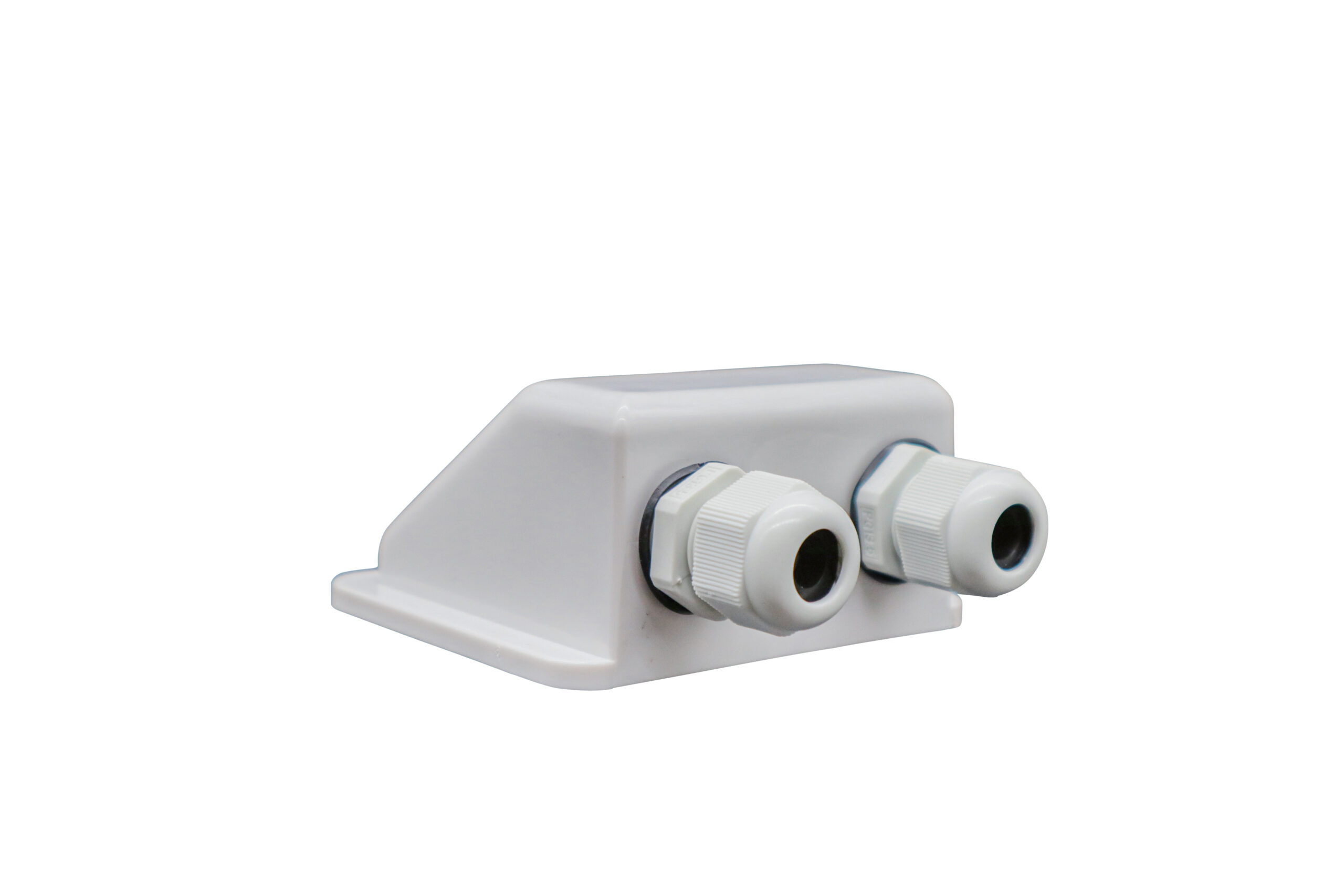 Double Solar ABS Cable Entry Gland White