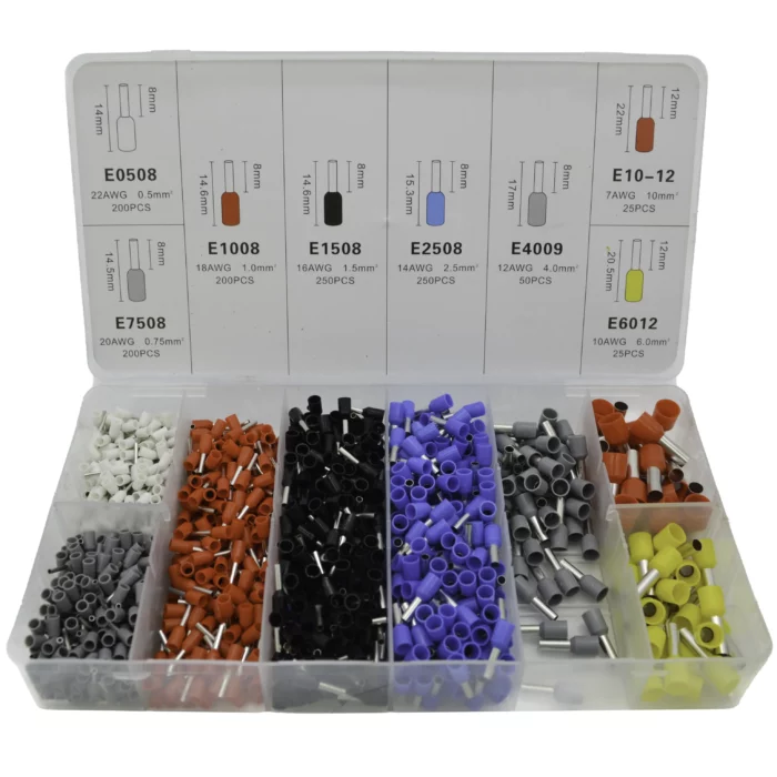 Bootlace (Ferrule) Kit 1200 Piece