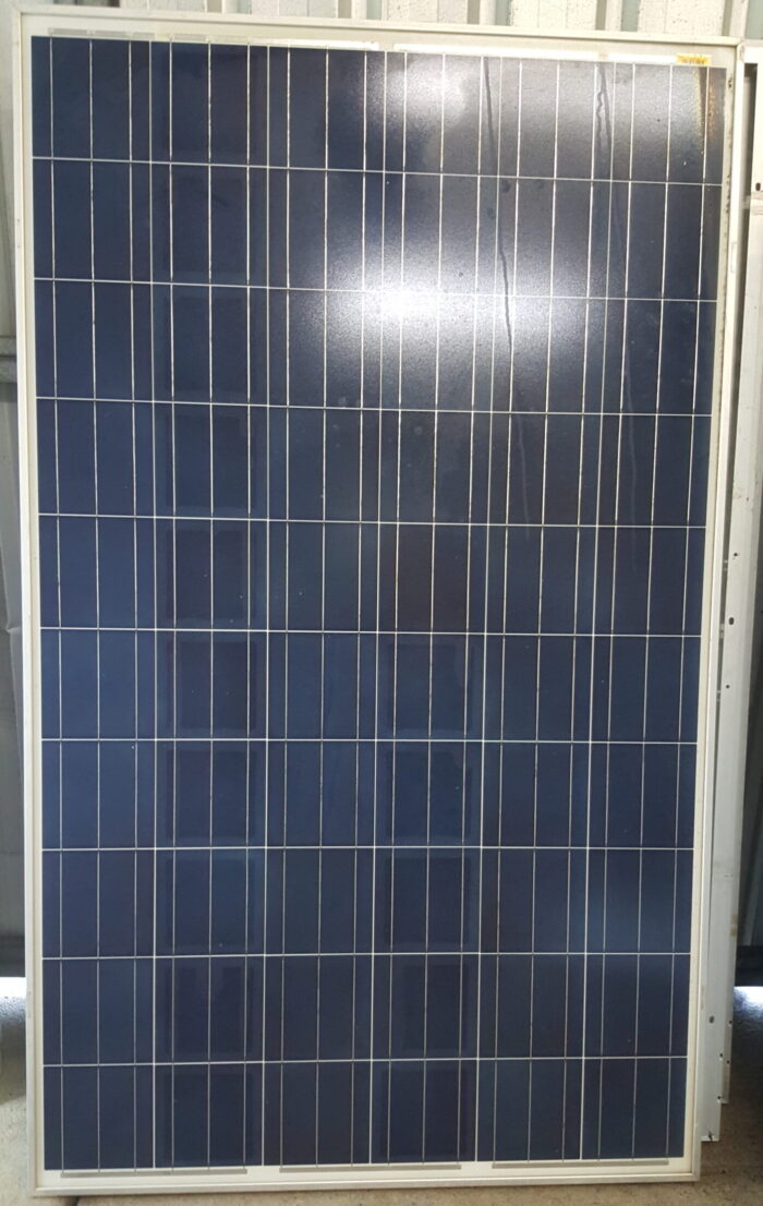 Conergy 250W Poly Solar Panel (used/cleaned/assessed) Voc 38.19 Vmp 30.30 Isc 8.65 Imp 8.27 1652x994x40mm Silver Frame - Image 2