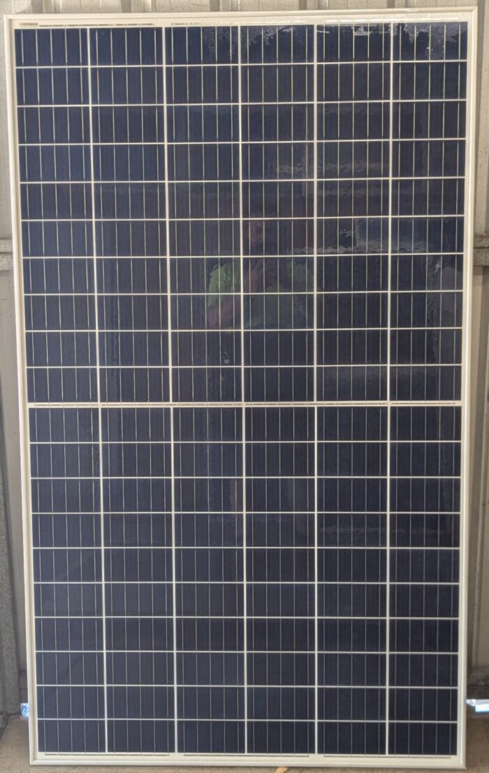 Suntech 300W Poly Solar Panel (used/cleaned/assessed) Voc 39.4 Vmp 32.7 Isc 9.62 Imp 9.18 1684x1002x35mm Silver Frame - Image 2